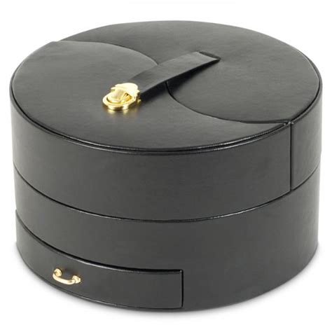 round jewelry box metal|stackables jewelry storage.